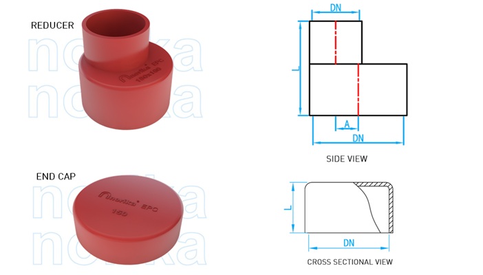 环氧帽盖 / 环氧异径直通